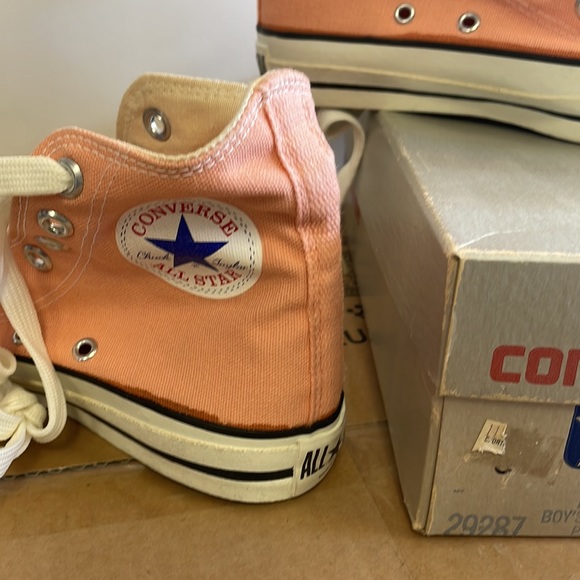 Womens Size 4.5 Peach Vintage Converse Authentic - Picture 4 of 6